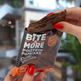 Bite and more Proteinli Kakao Pancake 50g x 1 Adet - Double Chocolate (Tekli Pankek)