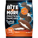 Bite and More Proteinli Kakao Pancake 50 Gram 1 Adet - Cookies and Cream (Tekli Pancake)