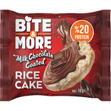 Bite and More Rice Cake 18g Sütlü Çikolata Kaplı Pirinç Patlağı (Tekli)