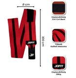 Jofit Elbow Wraps Dirsek Bandajı Kırmızı Siyah