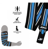 Jofit Ağırlık Dirsek Sargısı Elbow Wraps Siyah Mavi