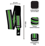 Jofit Elbow Wraps Dirsek Bandajı Siyah Yeşil