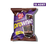 Fit Bites Prownie High Protein Brownie 50g x 12 Pieces - Chocolate Cream
