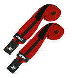 Jofit Knee Wraps Diz Bandajı Kırmızı Siyah