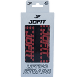 Jofit Lifting Straps Ağırlık Kaldırma Kayışı Siyah Kırmızı