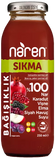 Naren Sıkma %100 Nar & Karadut & Vişne & Elma ve Siyah Havuç Suyu - 250ml