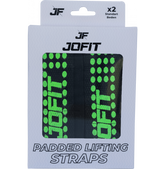 Jofit Padded Straps Black - Neon Green