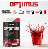 Prime Nutrition Optimus Pre-Workout 420g - Red Fruit Enerji