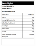 Hardline Creatine Creapure® 250g - Aromasız Toz Mikronize Kreatin