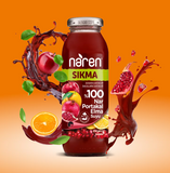 Naren Squeezed 100% Pomegranate & Orange and Apple Juice - 250ml