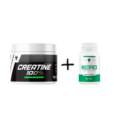 Trec Creatine and Multivitamin Muscle Strength + Daily Energy Pack