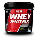 Hardline Whey 3 Matrix Protein Tozu 4000g Çikolata Aromalı