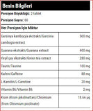 Hardline Burner 120 Tablet - Aromasız