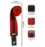 Jofit Knee Wraps Diz Bandajı Kırmızı Siyah