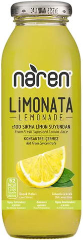Lemonade with 100% Lemon Juice - 250ml