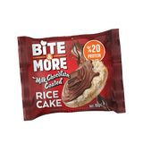 Bite and More Rice Cake 18g x 24 Pieces - Milk Chocolate Coated Rice Cake