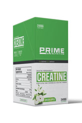 Prime Nutrition Creatine Green Apple 24 Sachets x 6g Creatine Monohydrate 100% Micronized (Single Use)