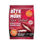 Bite and More Proteinli Pancake 50g x 1 Adet - Red Velvet (Tekli Pankek)