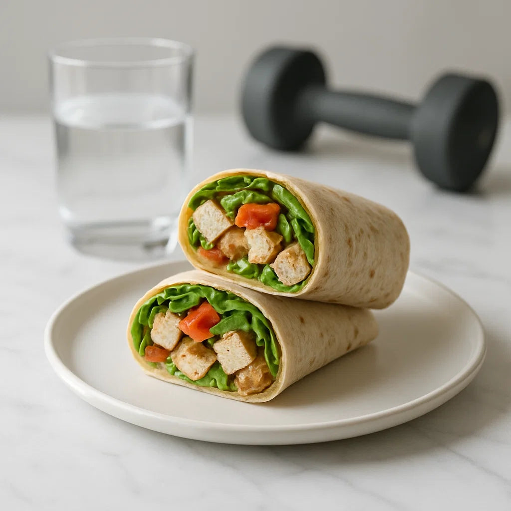 Proteinli Tavuklu Wrap