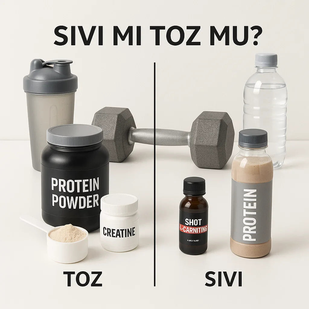 Sıvı mı Toz mu? Supplement Formları Arasında Kaybolma!
