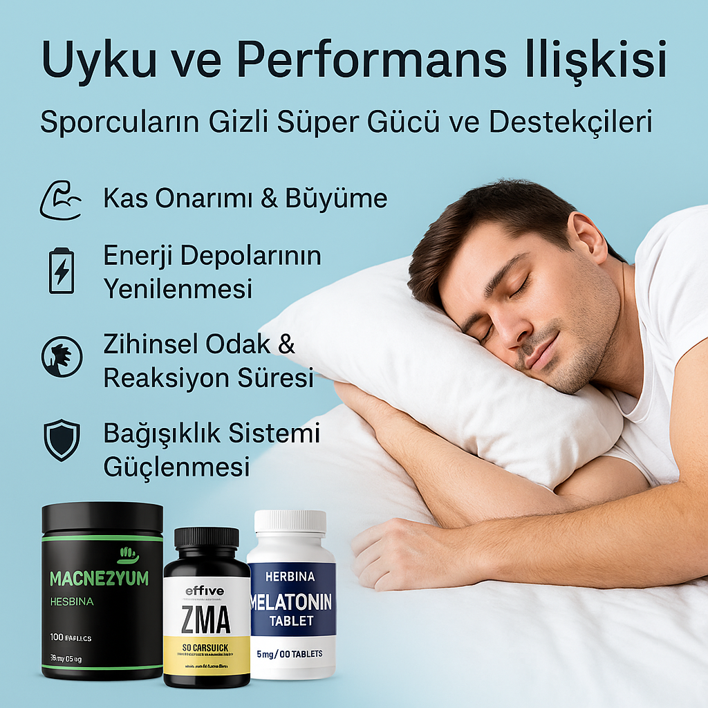 Uyku ve Performans İlişkisi: Uyku Kalitesini Arttıran Supplementler