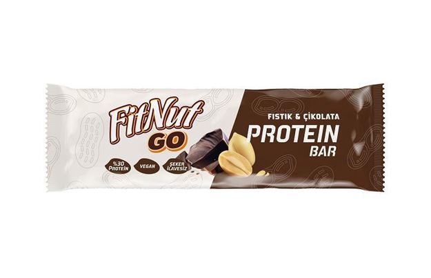 FitNut Go Protein Bar Peanut and Chocolate 40g - High Protein Main image