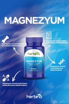 Herbina Magnezyum Mineral Takviyesi 60 Kapsül