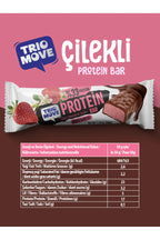 Trio Move %33 Protein Bar Çilek 50g - Yüksek Protein (Tekli)
