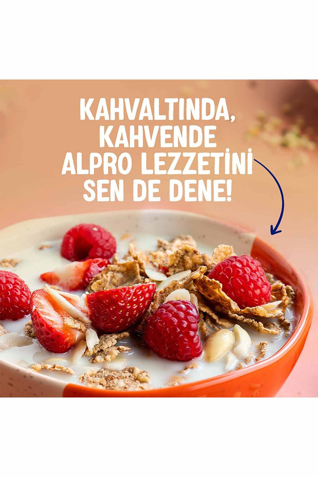 ALPRO Badem Sütü 1 L - Vegan, Laktozsuz, Bitkisel İçecek