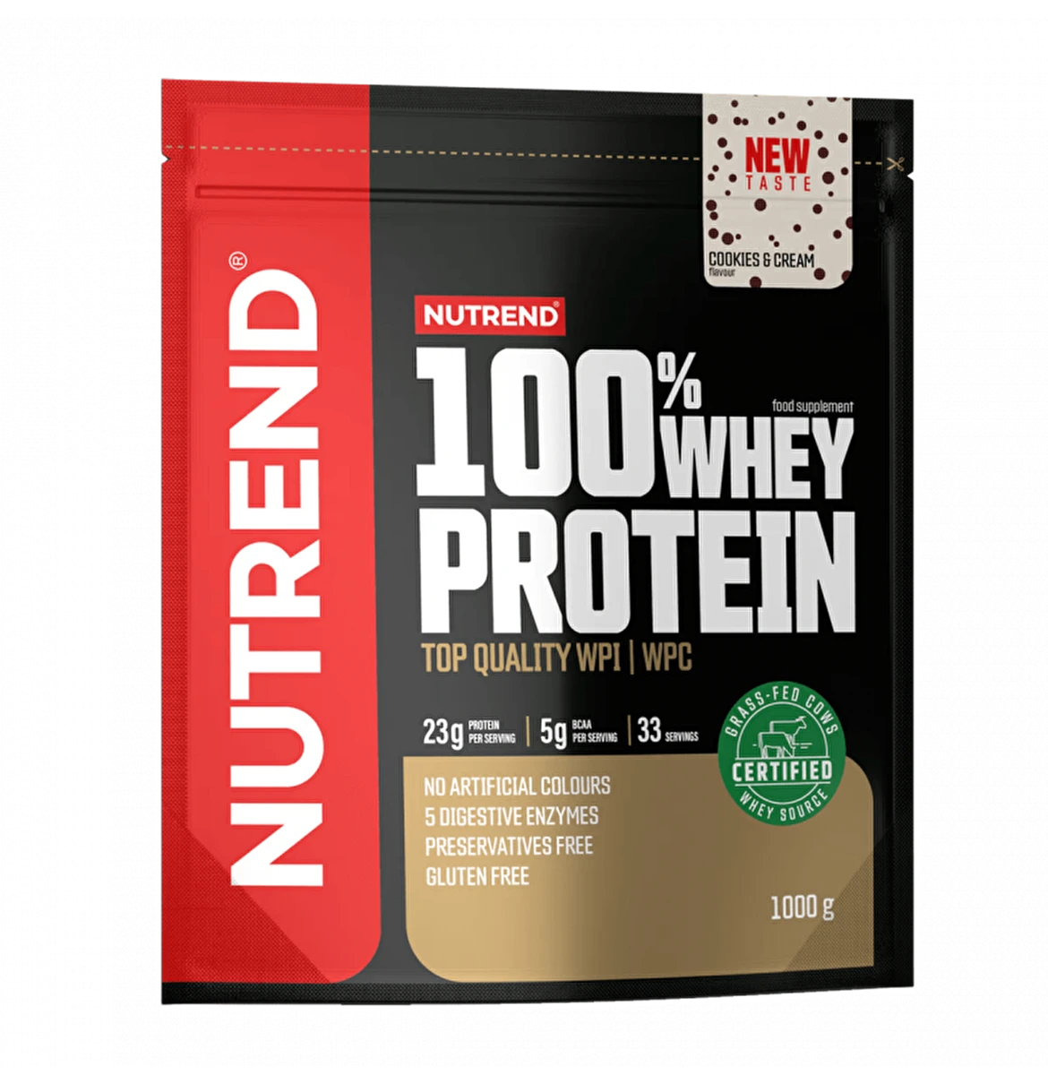 Nutrend Whey Protein 1000 grams - Cookies and Cream Main image
