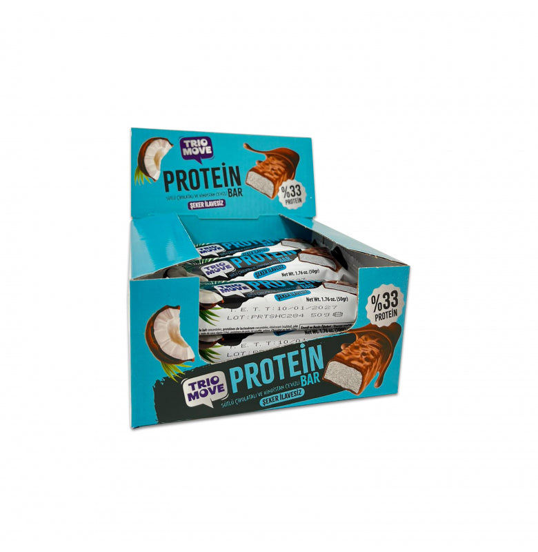 Trio Move 33% Protein Bar 9-Pack Box - Coconut Bar Main image