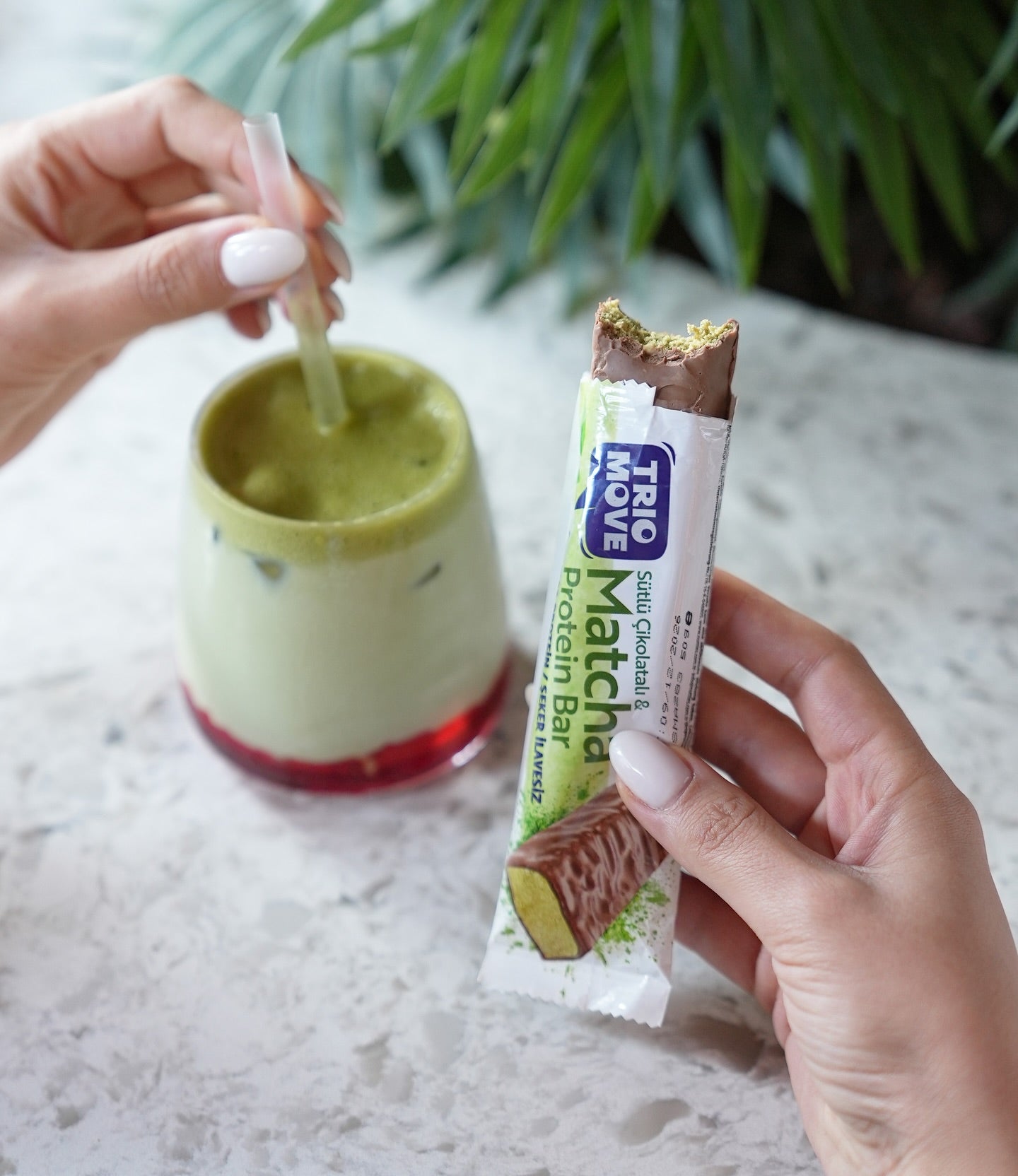 Trio Move %33 Protein Bar Matcha 1 Adet x 50 gram (Tekli)