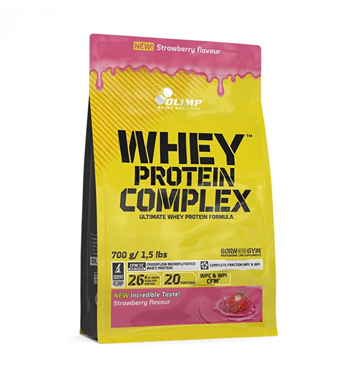 Olimp Whey Protein Complex 700 grams - Strawberry Main image