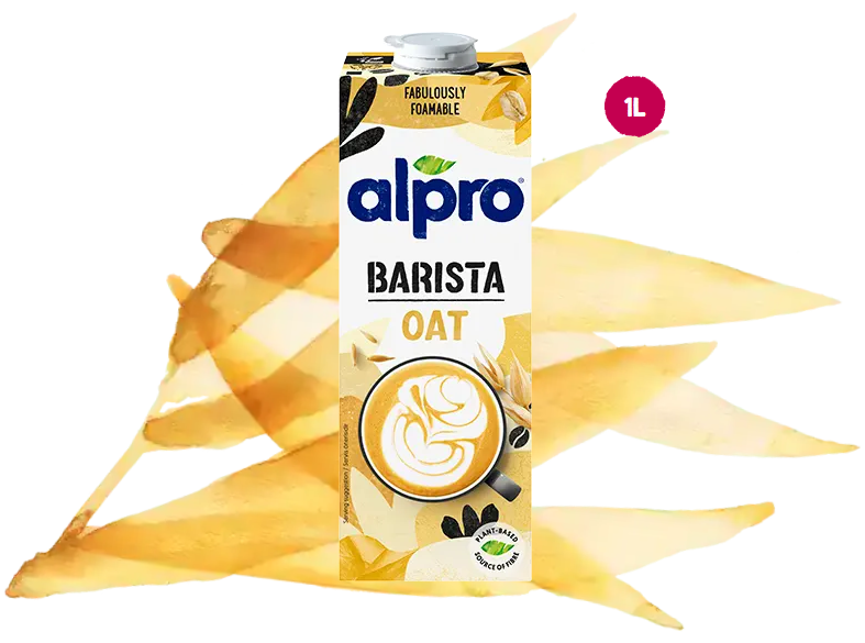 ALPRO Yulaf Barista Sütü 1 Litre - Laktozsuz Köpüren Yapı (Barista Serisi)