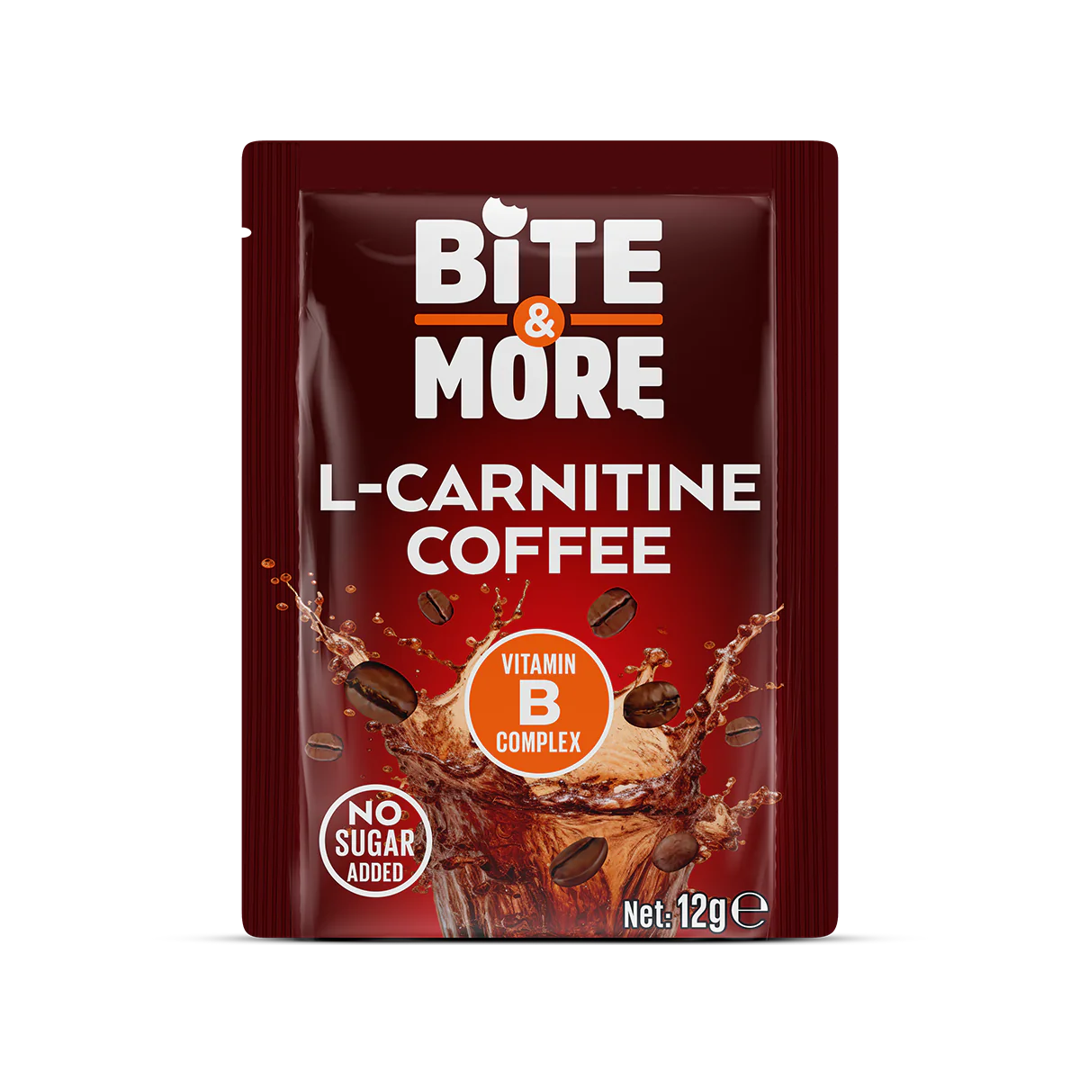 Bite & More L-Carnitine Coffee 12g Karnitinli Hazır Kahve (10lu Kutu)
