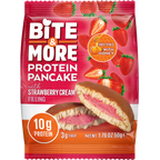 Bite & More Proteinli Pancake 50g Çilekli Pankek(Tekli)