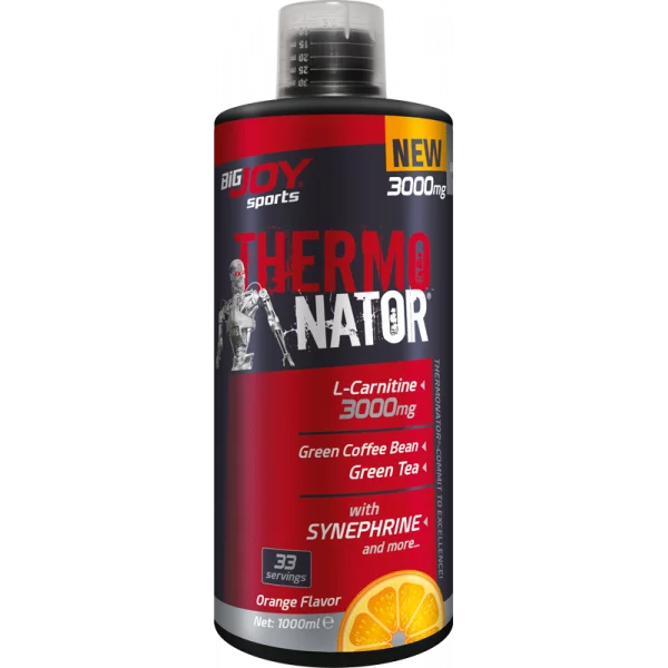 Bigjoy Thermonator Sıvı L-Karnitin 3000mg Portakal Aromalı 1000ml