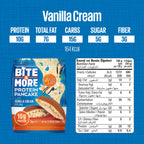 Bite & More Protein Pancake 50g Vanilya Kremalı Pankek (12li Kutu)