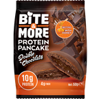 Bite & More Protein Pancake 50g Duble Çikolatalı Pankek (12li Kutu)