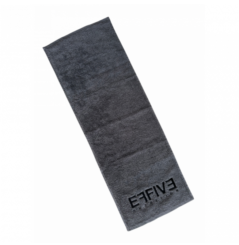 Effive Nutrition Havlu - Gri ve Siyah (35x85 cm)