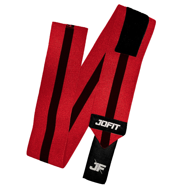 Jofit Elbow Wraps Elbow Bandage Red Black Secondary image