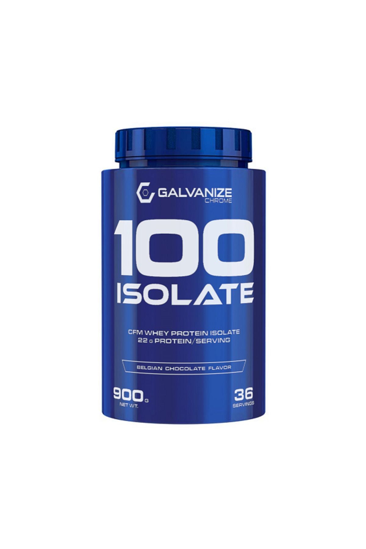 Galvanize Nutrition 100 Isolate Protein Tozu Belçika Çikolatası 900g Ürün ana görseli