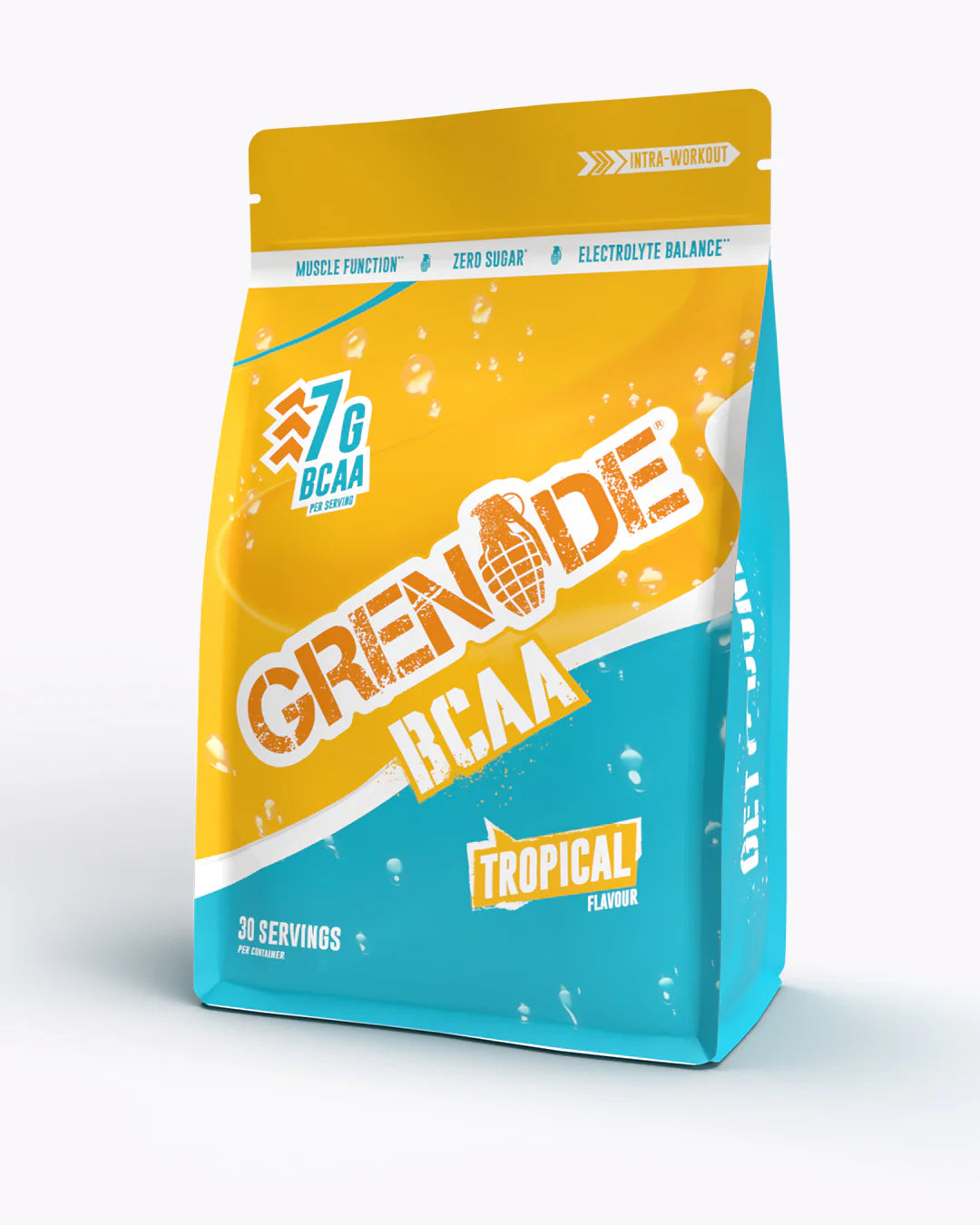 Grenade BCAA 390g Tropical Fruit Flavored Amino Acid Powder Main image