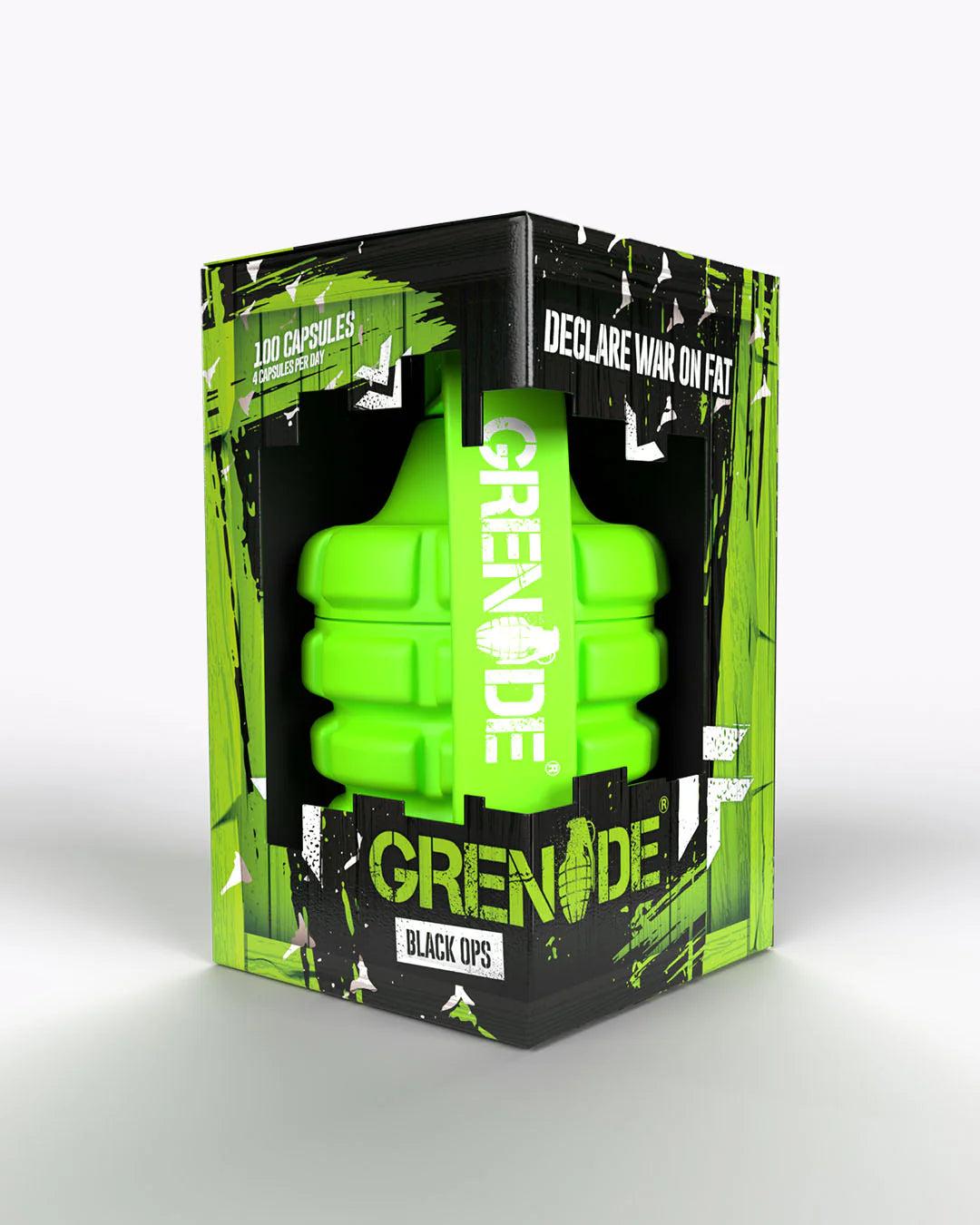 Grenade Black Ops Yağ Yakıcı Takviyesi 100 Kapsül