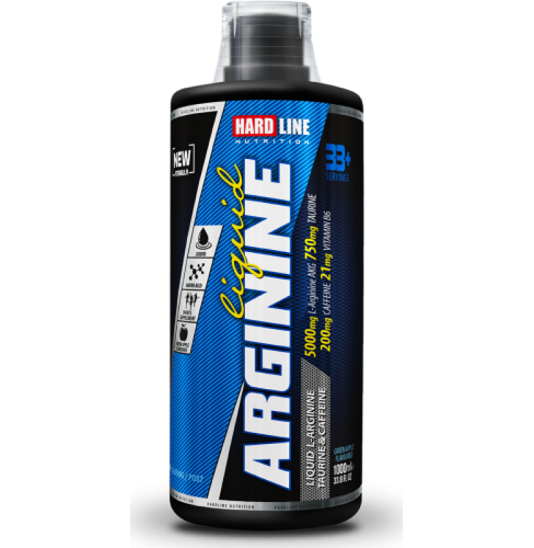 Hardline Likit L-Arginine 1000ml Yeşil Elma Aromalı Sıvı Arjinin