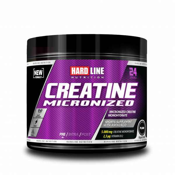 Hardline Micronized Creatine 120g Aromasız Mikronize Kreatin