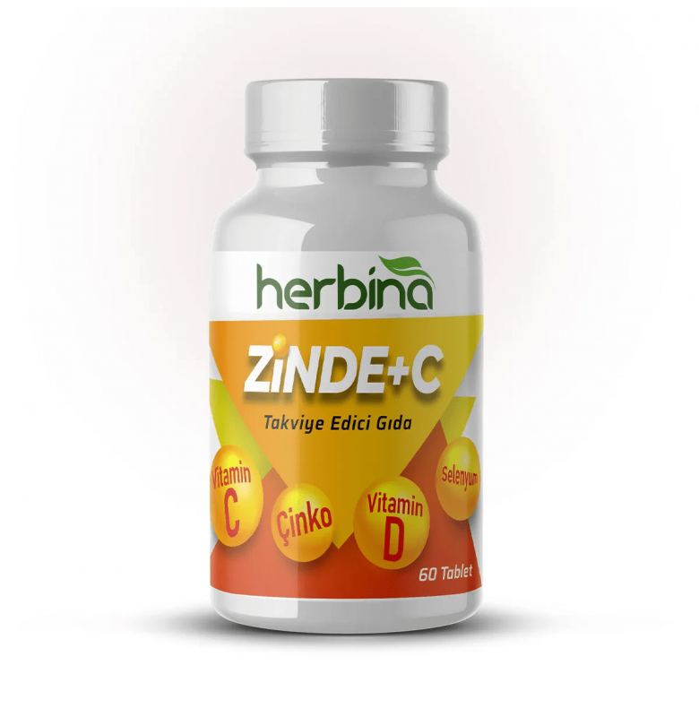 Herbina Zinde + C 1000mg 60 Tablet