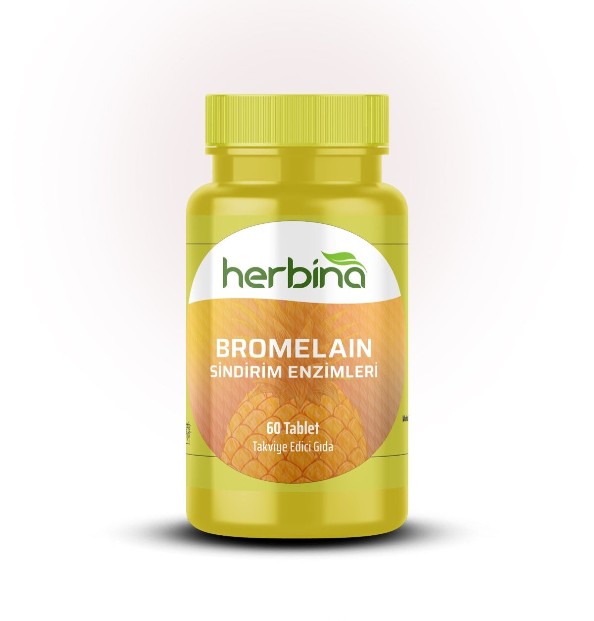 Herbina Bromelain 1250mg Sindirim Enzimi 60 Tablet Ürün ana görseli
