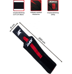 Jofit Knee Wraps Diz Bandajı Siyah Kırmızı