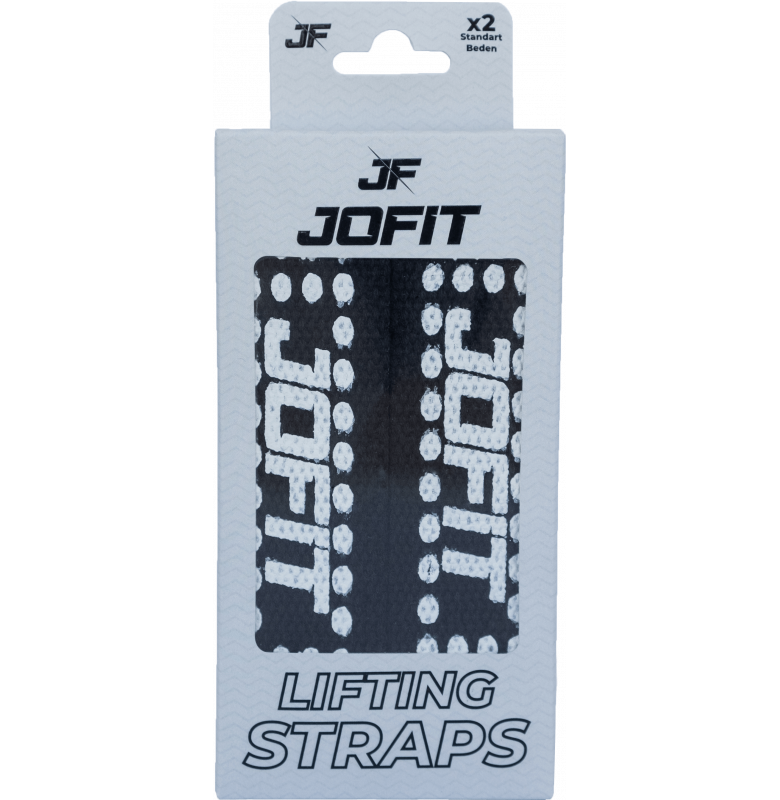 Jofit Lifting Straps Weight Lifting Belt Black White Main image